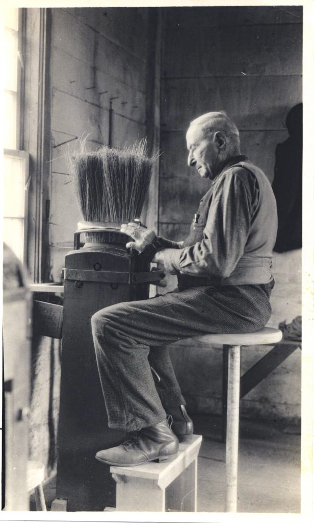 Broom Making in Historical Amana Days